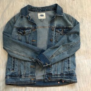 Old navy medium wash jean jacket